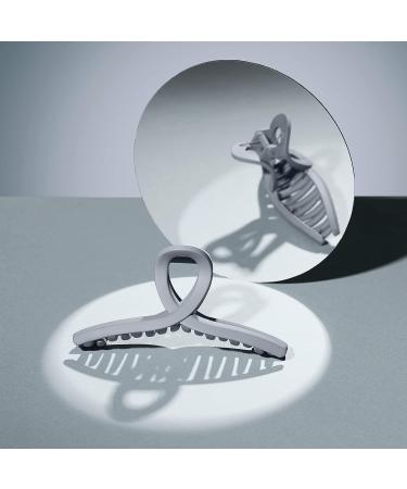 French Twist Claw Clip by The Hair Edit - Slate | Shop Now - Buy Online on GoSupps.com