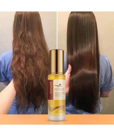 KARSEELL Moroccan Argan Oil Hair Serum for Skin Hair and Nails Cold Pressed Keratin Dry and Damaged Hair 50 ml. - Buy Online on GoSupps.com