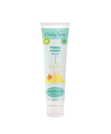Childs Farm | Baby Nappy Cream 100ml | Aloe Vera | Suitable Newborns With Dry Sensitive & Eczema-prone Skin 100 ml (Pack of 1) - Buy Online on GoSupps.com