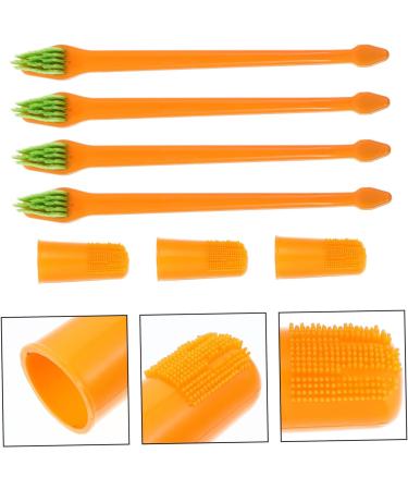 FOMIYES 1 Set Pet Toothbrush Toothbrushes Dog Toothbrush and Toothpaste Toothbrush for Pet Supplies Pet Dog - Buy Online on GoSupps.com