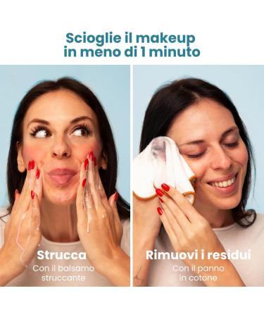  ENOOSO Enooso - Waterproof Face & Eye Makeup Remover Butter Immediate Relief & Antioxidant Moisturizing Solid Conditioner with Bakuchiol Vitamin E Moringa Oil & Coconut Skins - Buy Online on GoSupps.com