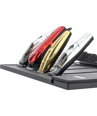 Gamma+ Magnetic Mat for Clippers & Trimmers | Non-Slip Organizer for Hairdressers | 4 Compartment Water & Heat Resistant - Buy Online on GoSupps.com