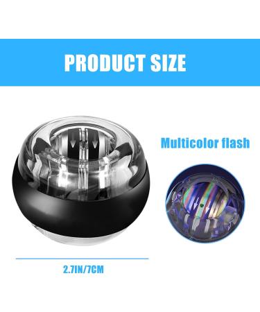 Gyroscopic Hand Trainer & Wrist Coach Ball - Ultimate Fitness Equipment for Hand & Arm Muscle Training - Buy Online on GoSupps.com