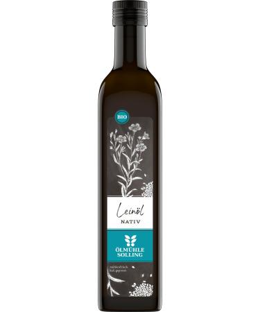 Solling Oil Mill Natural Land Organic Linseed Oil 500 ml - Buy Online on GoSupps.com