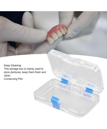 HERCHR Denture Case & Retainer Storage Box | Orthodontic Teeth Cup & Bath Box for Travel & Home - Buy Online on GoSupps.com