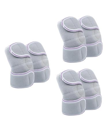 FOMIYES 3 Pairs Self Heating Knee Pad Knee Support Thermal Knee Pad Knee Brace Megnetic Heating Knee Cover
