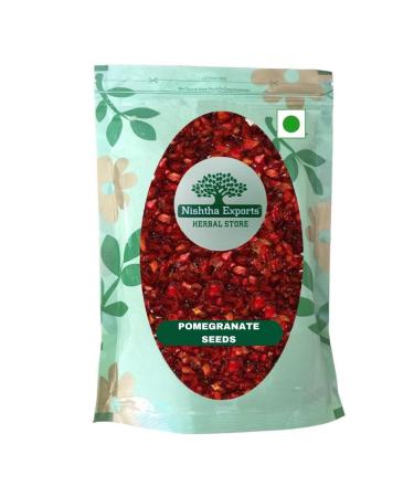 Anardana Seeds Sukha-Pomegranate Dry Seed-Raw Herbs-Punica Granatum Anaar dana-Anar-Jadi Booti-Single Herbs (500 Gram)