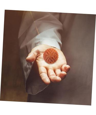 FRCOLOR 10 STK Durian-Shaped Hand Massage Balls | Wooden Acupuncture Massage Device | Yoga Body Fitness Roller - Buy Online on GoSupps.com