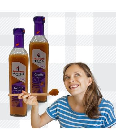 AETN Creations Nando's 2x500g Peri-Peri Garlic Flavourful Sauce for Marinating Add a Spicy and Tangy Twist to your Dishes with AETN Fridge Magnet - Buy Online on GoSupps.com