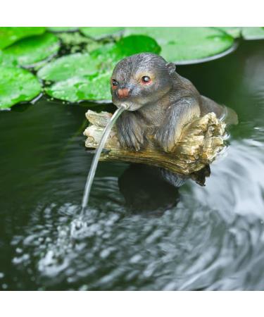 Ubbink Floating Spitter Garden Fountain Otter