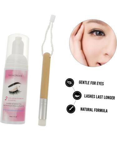 FOMIYES 3pcs Eyelash Cleansing Mousse Eyelash Mascara Lash Foam Eyebrow Lash Shampoo Eyes Eye Lotion 1 count (Pack of 1) As Shownx3pcs - Buy Online on GoSupps.com