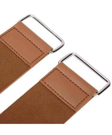 2-Piece Double-Layer Razor Grinding Belt for Men's Hand Razors Scissors & Fruit Knives - Ideal for Precision Sharpening - Buy Online on GoSupps.com