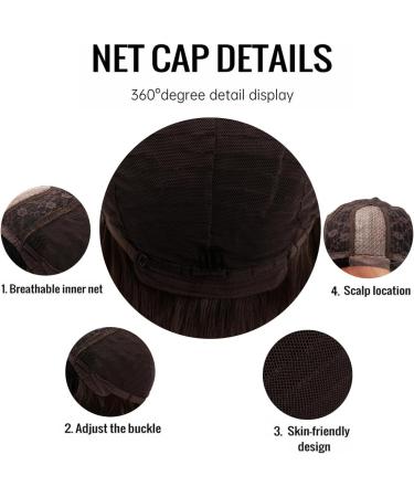 BERRYLION 24 Long Dark Brown Synthetic Curly Wig for Girls & Women - Daily & Party Wear - Buy Online on GoSupps.com