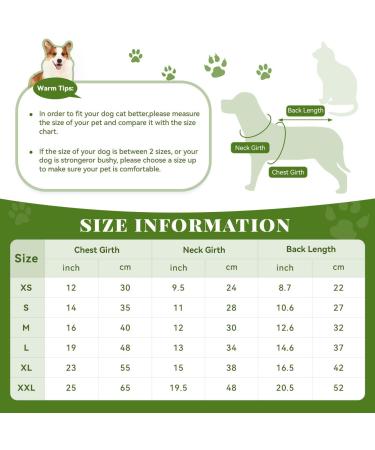 Luxury Doll Collar Dog Dresses & Sweaters | Winter Coats for Cats & Dogs - XXL Green - Buy Online on GoSupps.com