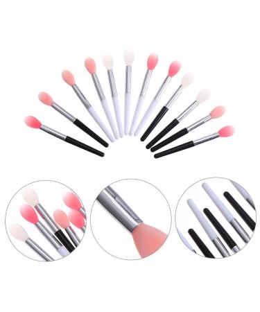 12pcs Silicone Lip Mask Brush Set - Perfect Lipstick Applicator & Makeup Tool for Flawless Application - Buy Online on GoSupps.com