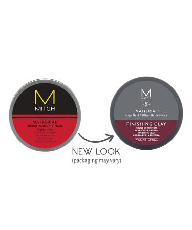 Paul Mitchell MITCH Matterial Styling Clay for Men Strong Hold, Ultra-Matte Finish - Buy Online on GoSupps.com