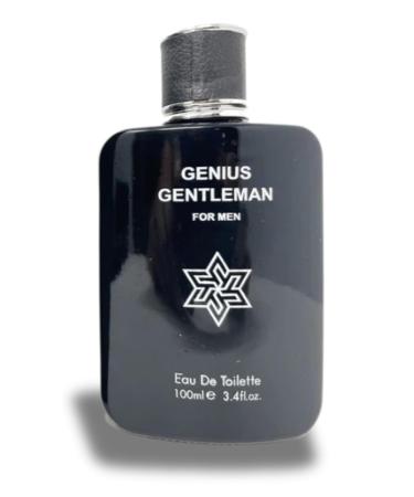 GENIUS GENTLEMAN EAU DE TOILETTE 3.4 FL. Oz Woody Aromatic fragrance for men. - Buy Online on GoSupps.com
