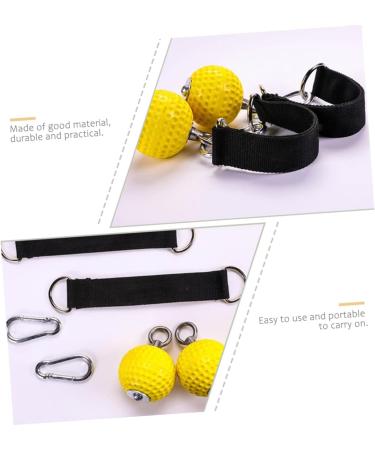 Partykindom Non-Slip Trainer Workout Power Balls - Adjustable Grip Handles for Pull-Up Training | Optimal Fitness Equipment for Strength and Endurance - Buy Online on GoSupps.com