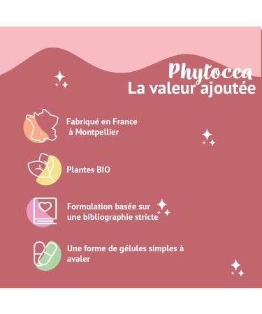  Phytocea Food Supplement Optimal Thyroid Regulation | Iodine Selenium Zinc Iron Vitamins | L-Tyrosine Oats | Vegan Organic Vegetable Extracts | Made in France (180 Capsules) - Buy Online on GoSupps.com