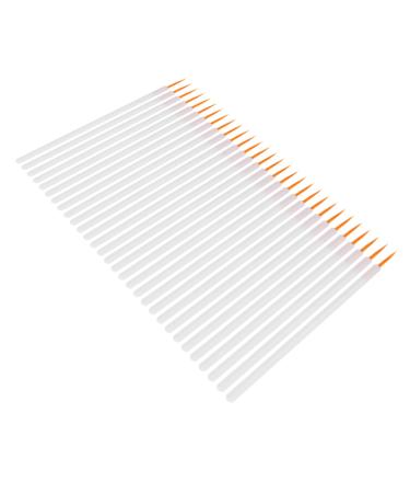 FOMIYES 100pcs Disposable Eyeliner Brush Liquid Eye Liner Lash Brush Eyeliner Fiber Brush Lip Liner Brush