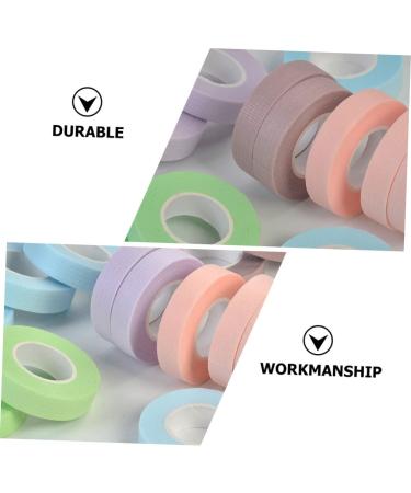 Angoily 8rolls Tape Adhesive Tape Eyelash Tapes Lash Lift Tape Adhesive Fabric Tapes White Lash Tape Pink Tape Eyelash Patches Grafting Tape Cotton Stem Skin Friendly - Buy Online on GoSupps.com