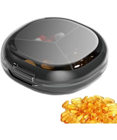 Furryvl Travel Pills Organizer | Compact Medicine Case & Pocket Pharmacy Container for Trip Essentials - Buy Online on GoSupps.com