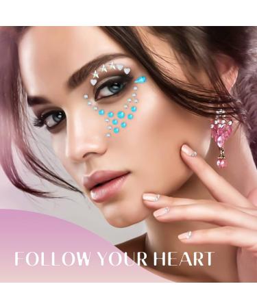 Zoestar Crystal Eye Jewels - Sparkly Rhinestone Makeup Jewelry for Festivals & Raves | International Shipping - Buy Online on GoSupps.com