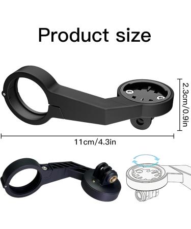 Buy GEARMAX Bicycle Computer Bracket for Garmin & Bryton | Out Front Handlebar Holder for GoPro & Flashlight International Shipping Available - Buy Online on GoSupps.com