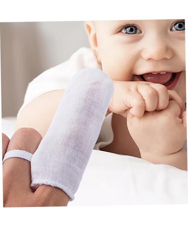 Goohochy 18-Piece Infant Tooth Cleaning Set - Gentle Oral Care for Babies | Gaze Fingerling Toothbrush & Gauze Tools - Buy Online on GoSupps.com