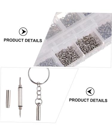 Gleavi Screw Set & Glasses Screwdriver Repair Kit - Mini Tools for Sunglasses & Glasses Restoration | Stainless Steel Tiny Screws - Buy Online on GoSupps.com