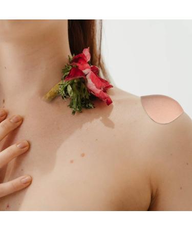 Iwowhero Non-Slip Silicone Shoulder Pads - 4 Pairs Self-Adhesive Push-Up Cushions for Dresses | Invisible Anti-Slip Upholstery 13x8x2.5cm - Perfect for International Shipping - Buy Online on GoSupps.com