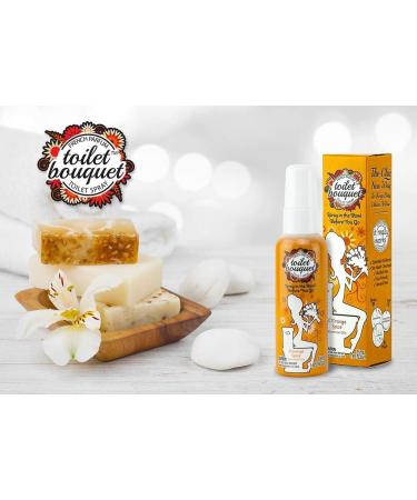 Toilet Bouquet Premium Toilet Spray 55 Ml French Lavender 55 Milliliter Melon Lavender Melon Lavender 55 mL - Buy Online on GoSupps.com