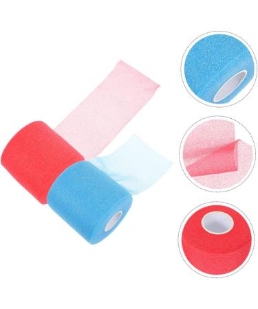 4 Rolls Sports Skin Membrane Athletic Wraps - Pink Wrist Tape Stretchable Foam Sports Tape Cuttable & Portable Athletic Wraps - Buy Online on GoSupps.com