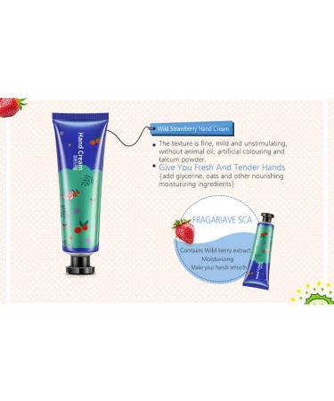Merkt's 5-Piece Hand Cream Set - Moisturizing & Brightening Aromatherapy for Men & Women | Plant Scent Travel Gift Set - Buy Online on GoSupps.com