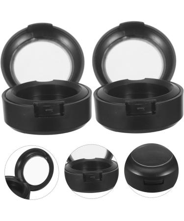 Mipcase 20 pcs Travel Mirror for Organizer Case Eyeshadow Makeup Empty Pan Compact DIY Plate Blush 3.8x3.8cmx2pcs Blackx2pcs - Buy Online on GoSupps.com