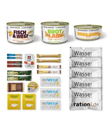 Buy Ration1 Long-Term EPA Alaska Pollock in Saffron Sauce with Potatoes - Gluten-Free Premium Daily Ration for International Shipping - Buy Online on GoSupps.com