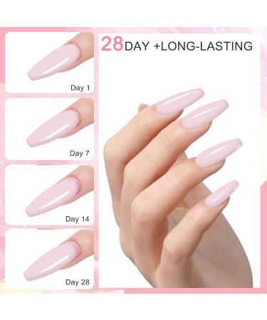 28g/box Professional Pink Acrylic Nail French Manicure Powder HJ-NAP017 (No.9) - Buy Online on GoSupps.com