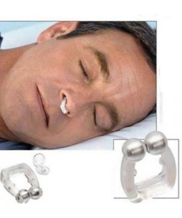 Stop Snoring with Silicone Magnetic Nose Clip - Sleep Aid Device - Buy Online on GoSupps.com