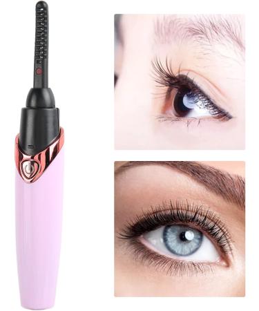 Verdant Touch Heated Eyelash Curler Heated Eyelash Curler USB Charging Handheld Portable Long Lasting Curved Eyelash Curler - Buy Online on GoSupps.com