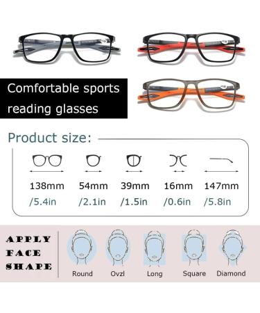 Buy Photochromatic Multifocal Reading Glasses - Ultra-Light Sports Glasses for Men & Women | 1.50x Progressive Reading Aid - Buy Online on GoSupps.com