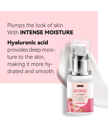 Rose Face Cream Moisturiser Face Moisturizer for Women Essence Face Cream Moisturiser Face Women Reduce Redness & Dryness For Body & Hands Non-Greasy For Sensitive & Very Dry Skin - Buy Online on GoSupps.com