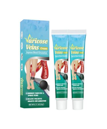 Varicose Veins Cream, Repairing Cream for Varicose Veins, Spider Veins Treatment Cream, Anti-Varicose Veins Cream, Legs Ointment for Varicose Veins Relieves Tired Legs 20g