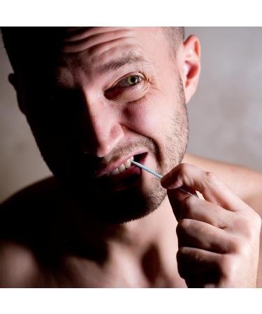 HEALLILY Double-Ended Plastic Toothpicks 200pcs - Oral Care Teeth Sticks - Buy Online on GoSupps.com