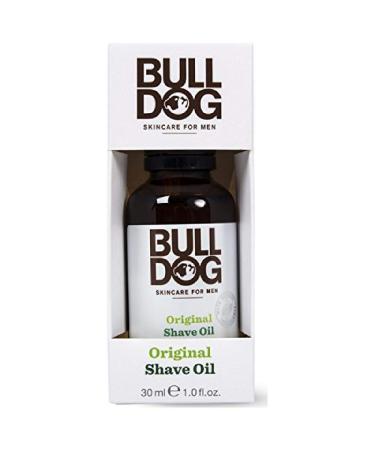 Bulldog Mens Skincare and Grooming Original Shaving Oil, Beard Care, 1 Fl Oz