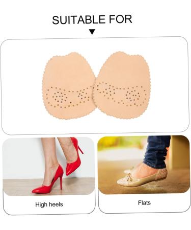 FRCOLOR High Heel Inserts - 2 Pairs Nonslip Forefoot Half Size Pads & Insoles for Comfort - Ultimate High Heel Supplies - Buy Online on GoSupps.com