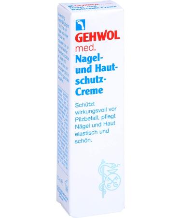 GEHWOL MED Nail and Skin Protection Cream 15 ml - Best Moisturizer for Healthy Nails & Skin | International Shipping Available - Buy Online on GoSupps.com
