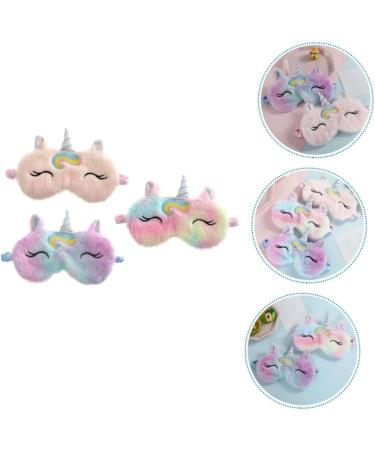 NOLITOY Unicorn Eye Patch Hair Ties - 3pcs Cotton Eye Cover & Blindfold for Sleep Travel & Gifts - Buy Online on GoSupps.com