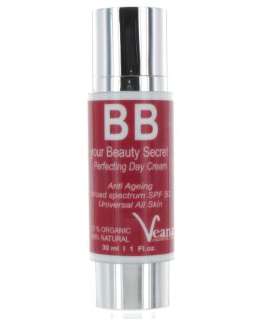 BB Cream SPF 50 All Natural (30ml) 99% natural & 13% organic ingredients including jojoba oil argan oil as makeup concealer or sun protection - made in Europe - Buy Online on GoSupps.com