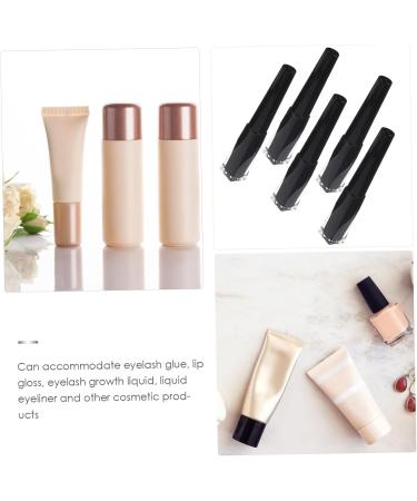 Beatifufu 5pcs Empty Eyeliner Bottle Eyelash Mascara Refillable Mascara Tube Empty Tube Plastic Bottle Make up - Buy Online on GoSupps.com