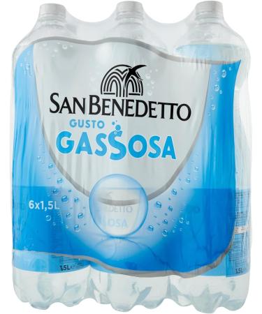 SAN BENEDETTO 6 bouteilles de liter gazeux 01:50 - Buy Online on GoSupps.com